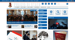 Desktop Screenshot of poliziadistato.it